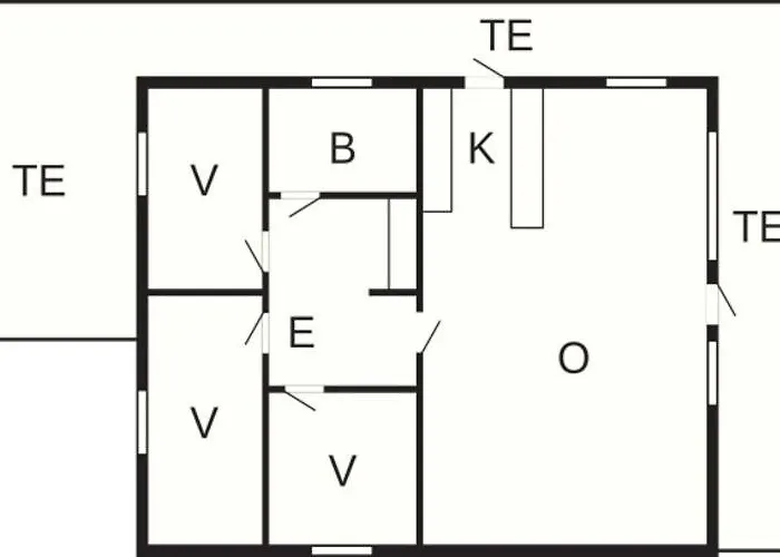 度假居 6 Person In Lemvig-by Traum